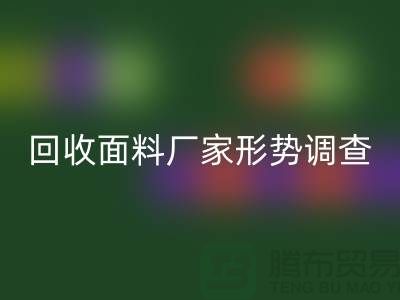 了解回收面料公司形勢調查報告-前景廣-上海騰布貿易有限公司