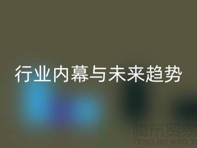 二手布料回收平臺專家揭秘：行業內幕與未來趨勢