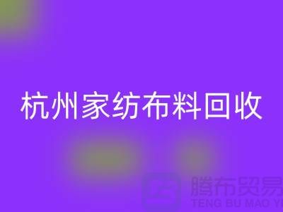 綠色再生：杭州家紡布料回收公司的可持續未來